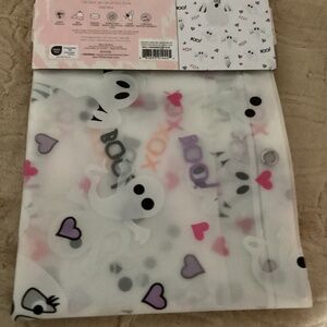 New Halloween Betsey Johnson Peva Shower Curtain- ghosts